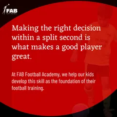 What separates a good player from a great one? The ability to make the right decision in a split second. We build our entire training program around developing this crucial skill from day one.