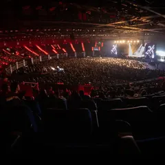 A different kind of power. This is the view from Anoushka Shankar's 'Chapters' tour, a sold-out arena captivated by world-class musicianship. I curate experiences for every kind of music lover.