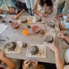 Our Mother's Day "Family of Bowls" workshop was filled with messy hands and warm hearts. Families came together to shape more than just clay; they shaped lasting memories.