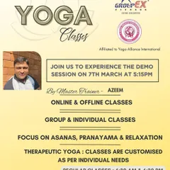 We offer both group and individual yoga classes, including customized therapeutic sessions. Our programs are led by a master trainer, ensuring authentic and precise instruction.
