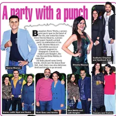 My work at the celebration for Shweta Maurya was featured in the Bangalore Times. The article highlights the event at Bangalore Brew Works and mentions that I played "some lovely tracks, which saw the dance floor full."
