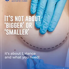 Our philosophy for breast surgery isn't about chasing a certain size. It's about creating balance, proportion, and comfort that feels right for your body and your goals, whether that involves a lift, reduction, or augmentation.