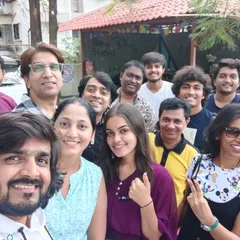 Rehearsals on the go for my upcoming new show, "dildesi.com." A big shoutout to my dedicated team for their hard work.