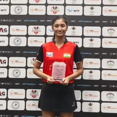 Another angle of Vaishnavi Jaiswal's incredible performance at the WTT Youth Contender in Amman, where she secured multiple medals including a silver in U17 Singles.