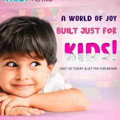 This happy, curious face says it all. My team and I have built a world of joy just for kids, and we invite you to visit and let the fun begin.