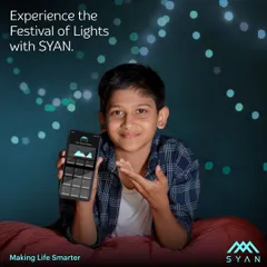 Experience festivals like never before. With the SYAN app, you can control all your decorative lights and appliances from your smartphone, creating the perfect festive atmosphere with just a tap.