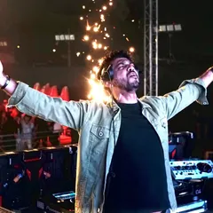 My two rules: Party like there's no tomorrow, and always follow rule number one. A shot that captures my philosophy on life and music.