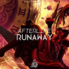 The official cover art for our track 'Runaway'. This was one of the tracks that helped define our sound early on, a high-energy EDM production that we still love playing in our live sets.
