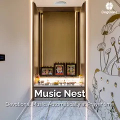 We help you create a serene atmosphere for prayer and meditation. Our system can be scheduled to automatically play devotional music or bhajans in your pooja room at designated times, seamlessly integrating with your daily rituals.