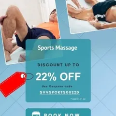 Ideal for athletes or active individuals, our sports massage helps prevent and treat injuries. It can be used to prepare for athletic activity, reduce post-event muscle soreness, and improve flexibility.