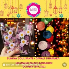 Come and find me at the Sunday Soul Sante Diwali Dhamaka! I'll have my latest collection of handmade string lights, custom resin phone cases, and lots of other festive goodies.