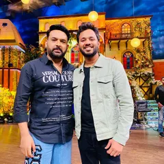 Backstage at The Kapil Sharma Show with the man himself, Kapil Sharma. I was thrilled to perform a special act on such a popular national platform.