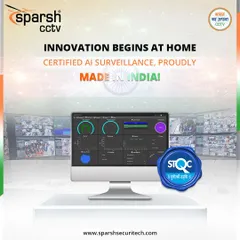 Innovation begins at home. My certified AI surveillance software, including advanced video analytics, is proudly Made in India and STQC-certified, driving the vision of an Atmanirbhar Bharat with homegrown technology.