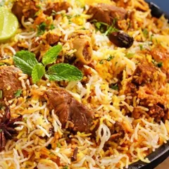 Layers of tender chicken, fragrant spices, and fluffy basmati rice make my Chicken Biryani the ultimate comfort food. I also take bulk orders for parties and corporate offices.