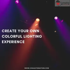 Unleash your creativity with a fully customizable and colorful lighting experience. We can install dynamic LED systems that allow you to set vibrant scenes for parties, events, or simply to match your mood.