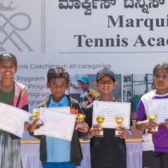 A weekend of fierce competition and great results for our junior players. Here are our U10 and U12 winners and runners-up, proudly displaying their trophies and certificates.