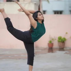 You’re going to fall. The whole point is to get your ass back up with a little more wisdom than before. This Natarajasana, or Lord of the Dance pose, is a reminder that balance is a constant practice, not a permanent state.