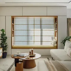 I designed and built this window nook to be a perfect reading spot. The project involved creating the wooden frame, the comfortable seating bench, and integrating it with bookshelves and storage, turning an empty wall into a functional and beautiful feature.