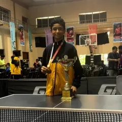 We are happy to inform you that our player Tejas won a gold medal in the U-17 Boys team event, representing Karnataka at the CISCE National Games.