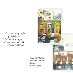 My events are designed to foster community. We use a community-style table and ingredients that cater to various dietary needs to ensure everyone feels welcome and included.