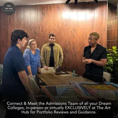 I offer my students exclusive opportunities to connect directly with the admissions teams from their dream colleges. Here, students are getting personalized portfolio reviews and guidance, an invaluable experience for any aspiring artist.