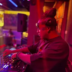 In the zone, bringing that UK drill energy. It's about more than just playing music, it's about living the culture.