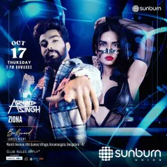 Teaming up with Ziona for a massive Thursday Bollywood party at Sunburn Union. These collaborations always bring a unique energy.