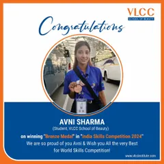 Our students consistently excel on a national stage. We are so proud of Avni Sharma for winning the Bronze Medal in the "India Skills Competition 2024" and wish her the best as she prepares for the World Skills Competition.