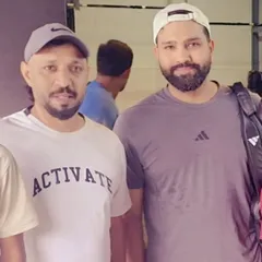 It was a pleasure to hit a few balls with the one and only 'Hit-man', Rohit Sharma. We bring the same energy and dedication to every player who steps onto our court, from beginners to professional athletes.