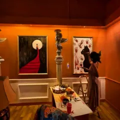 Art can be the key to unlocking a story. For this immersive mystery party, I became 'Sunflower,' the artist whose paintings held all the clues. Each piece was a part of the narrative, drawing guests into the mystery and making the event a living, breathing story.
