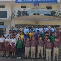 A group photo celebrating the successful completion of our cybersecurity workshop at DAV Public School Sundernagar. These students are now better equipped to be responsible digital citizens.