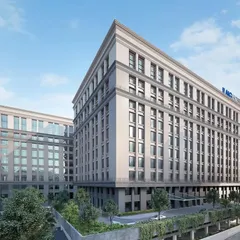Our design for the AIG Hospitals campus expansion reflects a commitment to creating comprehensive healthcare environments. The architecture balances monumental scale with patient-first principles, ensuring the facility is both a landmark of medical excellence and a place of compassionate care.