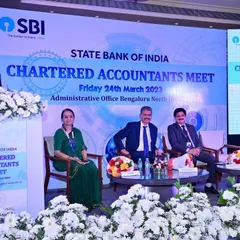 My background as a Chartered Accountant is my secret weapon in F&B consulting. Here I am, sharing insights at a State Bank of India meet. I help you build a business that is not only delicious but also profitable, with robust financial models and investment proposals.