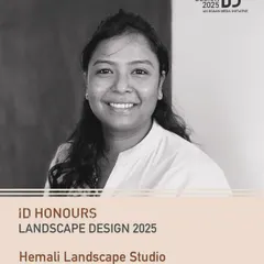 We are truly honored to be recognized for the second time by India Design ID Honours in the Landscape Design category for 2025. Our heartfelt thanks go to the jury, our amazing team, and our wonderful clients.