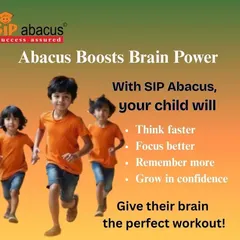 The abacus gives a child's brain the perfect workout. Our program helps them think faster, focus better, remember more, and grow in confidence.