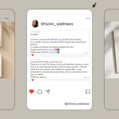 I am so grateful when clients share their experiences. This review highlights the intuitive and candid insights that can come through in a session. My aim is always to create a space where you feel divinely guided and blessed on your path.