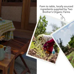 The foundation of our farm-to-table brunch is our ingredients. We proudly partner with Two Brothers Organic Farms to bring you locally sourced, fresh, and sustainable produce.