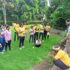 Here, an instructor is demonstrating a cleansing technique to a group of attentive students. I ensure that you receive clear, hands-on instructions for these advanced practices.