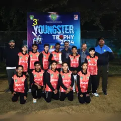 The runners-up, DCA Bulls, with their trophy. Every team that participates gains invaluable experience and learns important lessons in victory and defeat.