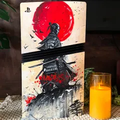 A slightly different version of the 'Ghost of Tsushima' PS5 design, showing the versatility of the theme.