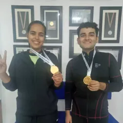 Two gold medal winners from the 1st TOPGUN WINTER CUP 2023. Our events recognize and reward excellence across all categories, fostering a healthy competitive environment.