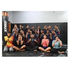 The full group from our workshop with Need Base India. It was an honor to train these young women and see their confidence grow throughout the session.