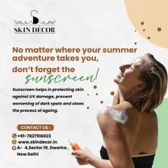 No matter what your day looks like, never forget your sunscreen. It is your daily shield against UV damage, which is the primary cause of dark spots, tanning, and the breakdown of collagen.