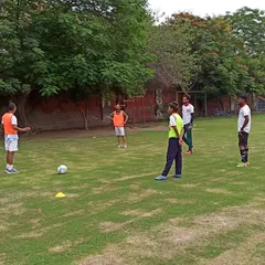 Teamwork makes the dream work, and that applies to our coaches too. Here they are collaborating during a training workshop to improve our academy's curriculum.