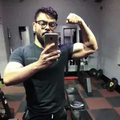 The condition after the first week of a new transformation phase. This is where I get serious and put my game face on to chase new goals.