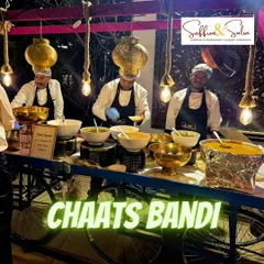 Nothing brings more energy to an event than a live chaat bandi. Our station is a feast for the senses, serving up everything from tangy pani puri to savory papdi chaat with the highest standards of hygiene and the freshest ingredients.