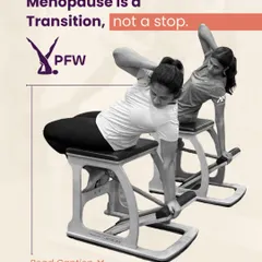 Menopause is a transition, not a stop. As bone mass can decrease during this time, weight-bearing exercises like Pilates are crucial for maintaining bone density, improving joint health, and balancing hormones.
