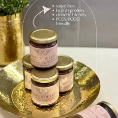 For those who seek healthy indulgence, my Protein De Luxe line is the perfect fit. These treats are entirely sugar-free, high in protein, and friendly for diabetic or PCOS diets, so you can enjoy every spoonful without a worry.