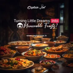 I specialize in turning little dreams into memorable feasts. This image of a lavish spread of dishes captures my commitment to making your child's birthday party the talk of the town with a delicious and abundant menu.