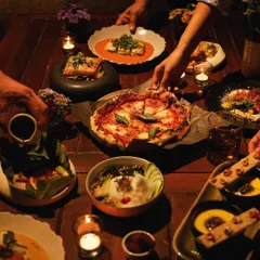 Evenings here are for connection and indulgence. I love creating intimate, candlelit dinners where the flavors are heartfelt and the forest provides a symphony of natural sounds.